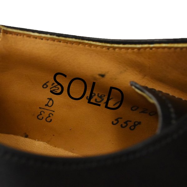 画像2: 【デッドストック】ビンテージ【ALDEN】【MAXWELL SHOE】【オールデン】黒【ストレートチップ】【6 1/2 D】  (2)