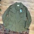 画像1: 60's【ビンテージ】U.S.ARMY【米軍実物】リップストップ【ジャングルファティーグジャケット】【M-R】  (1)