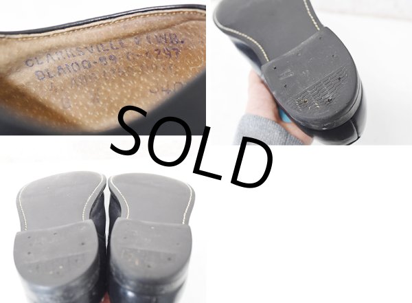 画像2: 80's【ビンテージ】米軍実物【U.S.NAVY】【サービスシューズ】【8 1/2R】26.5cm程度  (2)