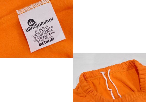 画像2: 80’s~ デッドストック【USA製】【ビンテージ】【Windjammer】ウィンドジャマー【トレーニングパンツ】【ショートパンツ】【ショーツ】【サイズＭ】  (2)