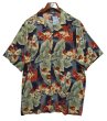 画像1: 【CHAPS】チャップス【ラルフローレン】POLO RALPH LAUREN 【青×ハイビスカス】【レーヨン×コットン】【アロハシャツ】【サイズＸＬ】   (1)