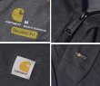 画像2: ビンテージ【carhartt】【カーハート】【RELAXED FIT】チャコール【ジップアップパーカー】【サイズM】  (2)