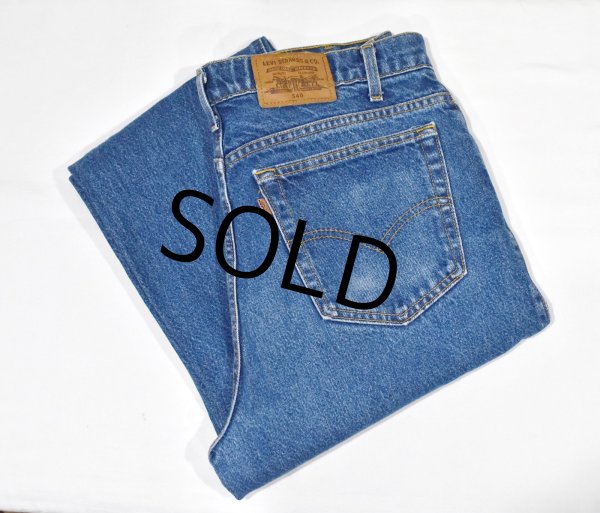 画像1: 【ビンテージ】【USA製】【LEVI'S】【リーバイス】【540】【relaxed】【デニムパンツ】【34×31】  (1)