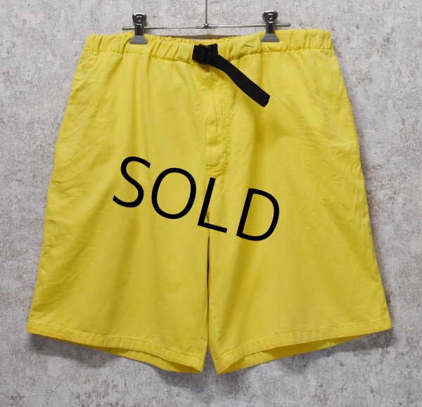 画像1: 【USA製】【INTERNATIONALMALE】インターナショナルモール【黄色】【コットンバギーショーツ】【短パン】【サイズＬ】  (1)