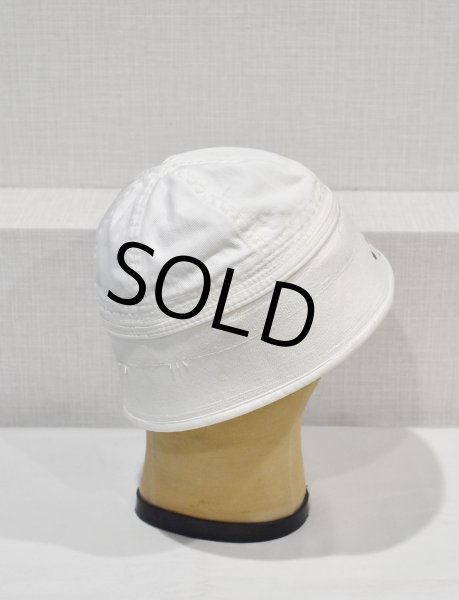 画像4: 40's~ ビンテージ【U.S.NAVY】【PLIHAL.W.E】ステンシル入り【セーラーハット】  (4)