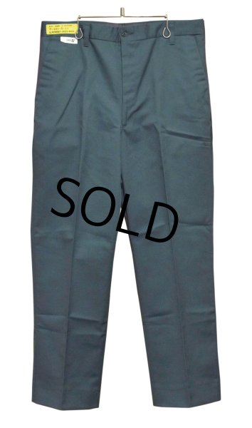 画像3: デッドストック【USA製】【ビンテージ】【EMC】【緑】【ワークパンツ】【ポリコットン】【34×28】  (3)
