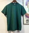 画像1: 90's【USA製】【デッドストック】【ラッセル】【緑】【無地】【Tシャツ】【サイズM】  (1)