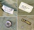 画像2: 程度良好【∼70's】【米軍実物】【ビンテージ】【U.S.ARMY】【OG107】【ユーティリティシャツ】【15 1/2】  (2)