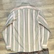画像3: 90’s【pierre cardin】ピエールカルダン【ベージュｘブラウン×ピンク】【ストライプ】【シャツ】16 1/2-32 33  (3)