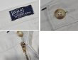 画像2: 【POLO RALPH LAUREN】ラルフローレン【白】【２タック】【ショートパンツ】【短パン】【コットンショーツ】【W36程度】  (2)