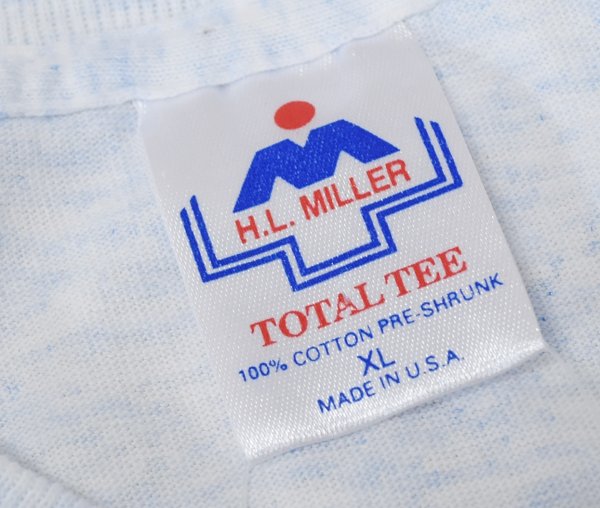 画像2: 【デッドストック】【USA製】【ビンテージ】【薄水色霜降り】【amazon rain forest】【動物プリント】【Tシャツ】【サイズXL】  (2)