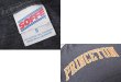 画像2: ビンテージ【SOFFE】ソフィー【PRINCETON】チャコール×オレンジ【Tシャツ】カレッジTシャツ【サイズＳ】  (2)