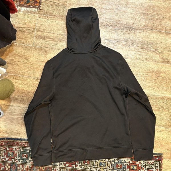 画像3: 【パタゴニア】patagonia【テキストロゴポリサイクルフーディー】黒 パーカー【W-S】  (3)
