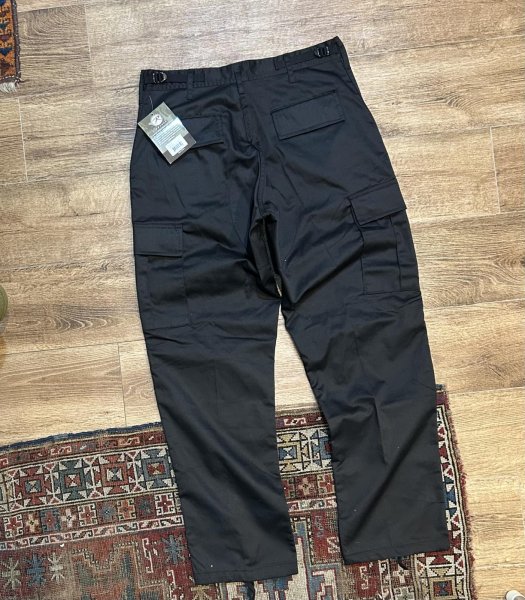 画像5: 【デッドストック】【ビンテージ】ROTHCO ロスコ【BATTLE DRESS UNIFORM】BDU【黒 】カーゴパンツ【M-R】  (5)