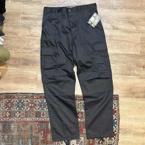 画像2: 【デッドストック】【ビンテージ】ROTHCO ロスコ【BATTLE DRESS UNIFORM】BDU【黒 】カーゴパンツ【M-R】  (2)