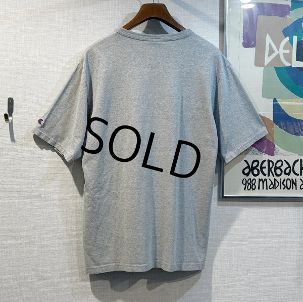 画像3: ビンテージ チャンピオン【WESLEYAN】カレッジロゴ グレー【Ｔシャツ】【サイズL】  (3)