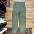 画像4: 70's【米軍実物】【ビンテージ】【ベイカーパンツ】UFOボタン【ユーティリティパンツ】【W30程度】  (4)