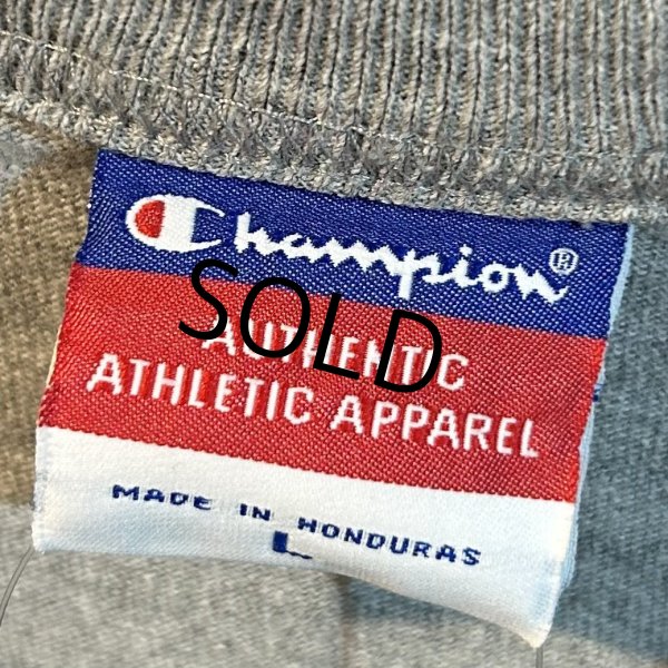 画像2: ビンテージ チャンピオン【WESLEYAN】カレッジロゴ グレー【Ｔシャツ】【サイズL】  (2)