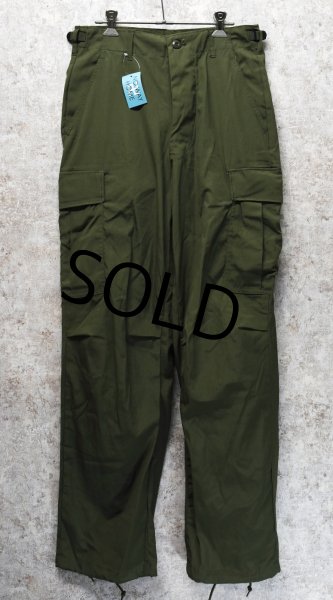 画像2: 【デッドストック】ノンリップ!!【60's】【米軍実物】【ビンテージ】 【U.S.ARMY】【ジャングルファティーグパンツ】【S-R】  (2)