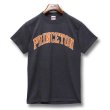 画像1: ビンテージ【SOFFE】ソフィー【PRINCETON】チャコール×オレンジ【Tシャツ】カレッジTシャツ【サイズＳ】  (1)