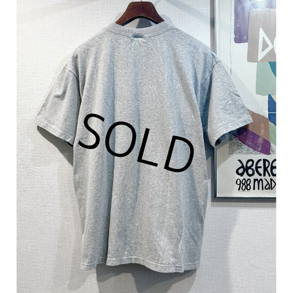 画像4: 90’s〜【USA製】【ビンテージ】identity sportswear【LEICESTER WOLVERINES】霜降りグレー【Tシャツ】【サイズXL】  (4)