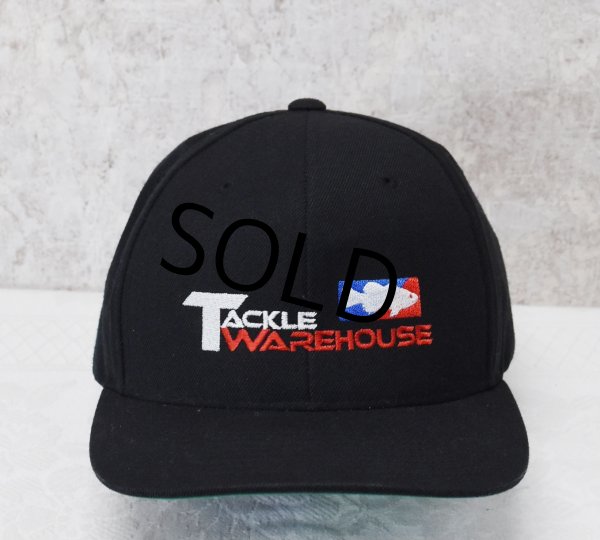 画像3: 【デッドストック】【Tackle warehouse】【黒】【コットン】【ベースボールキャップ】【BBキャップ】   (3)