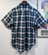 画像3: POLO RALPH LAUREN【ラルフローレン】【CLASSIC FIT】ビンテージ【紺ｘ緑ｘ白】【クラシックフィット】【ボタンダウン半袖シャツ】【サイズL】   (3)