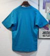 画像3: 90's【USA製】 ビンテージ【FRUIT OF THE LOOM 】フルーツオブザルーム【ターコイズブルー】【無地】【ポケット付き】【 Tシャツ】【サイズL】  (3)
