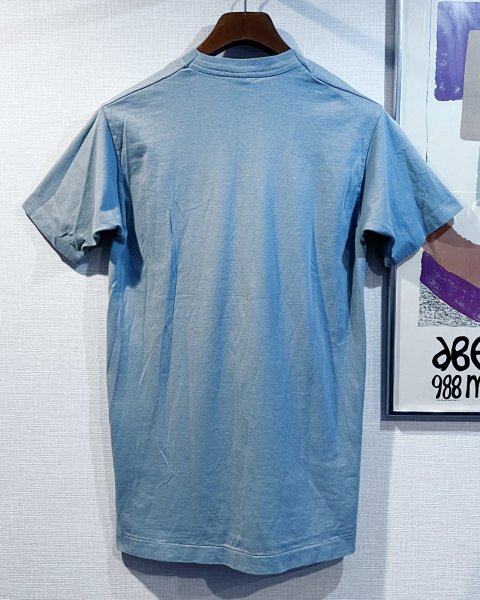 画像3: 90's【USA製】 ビンテージ【FRUIT OF THE LOOM 】フルーツオブザルーム【青磁色】【Soup to Nuts CAFE】【 Tシャツ】【サイズM】  (3)