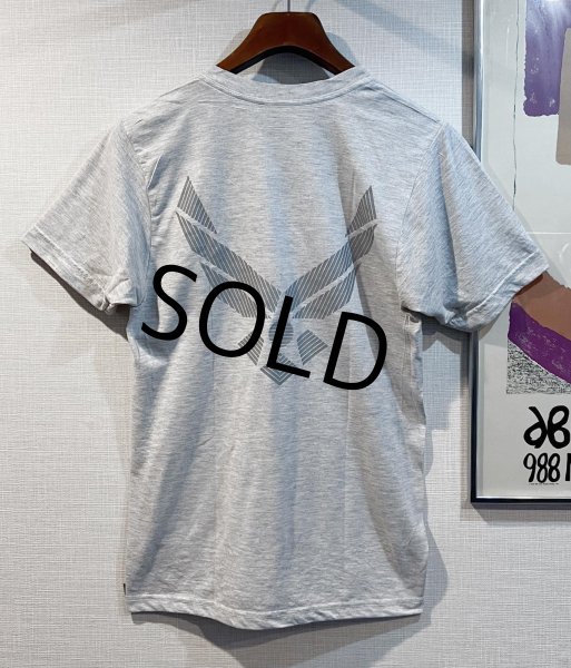 画像3: 【USA製】ビンテージ【USAF】【リフレクタープリント】【ロゴプリント】【バックプリント】ライトグレー【Tシャツ】【サイズＳ】  (3)