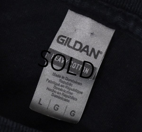 画像2: ビンテージ【GILDAN】【ギルダン】太陽系 8惑星 プリント 宇宙【黒】【Tシャツ】【サイズL】  (2)