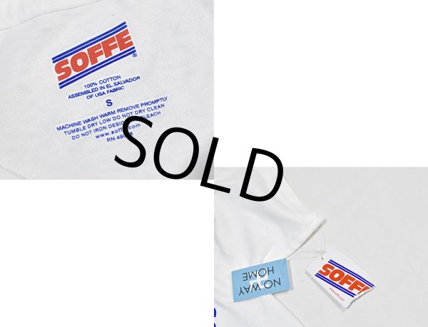 画像2: 【デッドストック】ビンテージ【SOFFE】ソフィー 【白】【THUNDERBIRDS NELLIS 】サンダーバーズ【Tシャツ】サイズＳ  (2)