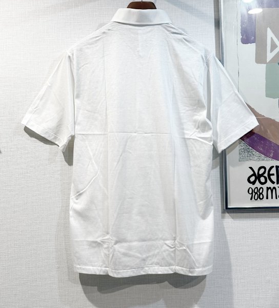 画像3: 【USA製】【munsingwear】【マンシングウェア】イチゴ 刺繍【白】【ポロシャツ】【サイズL】  (3)