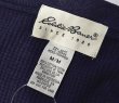 画像2: 90's∼ ビンテージ【Eddie Bauer】【エディーバウアー】【紺色】【無地】【サーマルロンT】【サイズM】  (2)