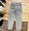 画像4: 【USA製】【ビンテージ】【Lee】【リー】【ブラック】【ケミカルウォッシュ】1タック【デニムパンツ】【33×32】  (4)