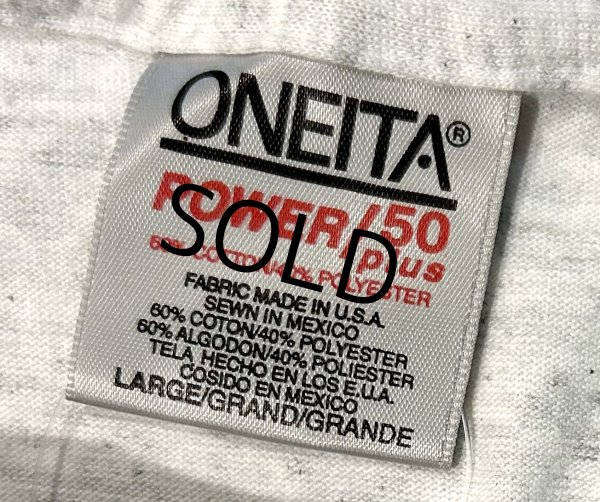 画像2: 90's USA製 ビンテージ【ONEITA】オニータ【Gold country classic 1997】シングルステッチ バックプリント付き【グレー】 Tシャツ 【サイズL】  (2)