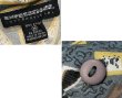 画像2: ビンテージ【Expressions internnational】【ブルーグレーｘ黄ｘ茶】総柄【レーヨンシャツ】半袖シャツ サイズＭ  (2)