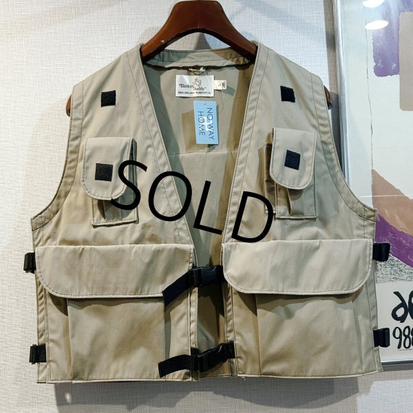 画像1: デッドストック【ビンテージ】【Birder's Buddy】ベージュ【ハンティングベスト】【サイズS】  (1)
