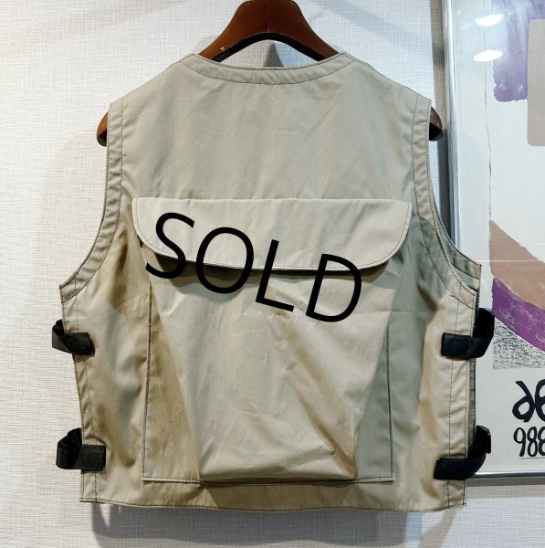 画像3: デッドストック【ビンテージ】【Birder's Buddy】ベージュ【ハンティングベスト】【サイズS】  (3)