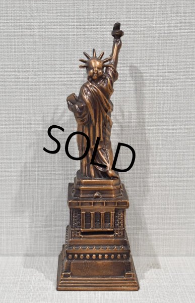 画像5: 【ビンテージ】アンティーク【自由の女神】【貯金箱】【ブロンズ像】  (5)