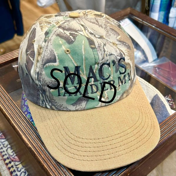 画像1: 【USA製】【ビンテージ】【OUTDOOR CAP】アウトドアキャップ【MAC'S TAXIDER MR】【カモ柄ｘブラウン】 【ベースボールキャップ】  (1)