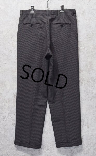 画像5: 【CAMBRIDGE】ケンブリッジ【グレー系】ハウンドトゥースチェック【2タックスラックス】【W33程度】  (5)