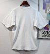 画像3: 【USA製】【90's~】ビンテージ【FRUIT OF THE LOOM】【フルーツオブザルーム】【DOVER XC】白 肉球【 Tシャツ】【サイズL】  (3)
