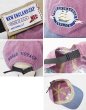 画像2: 【USA製】【New England Cap】【エンジ×グレー】【the endeavour】【WORD VOYAGE】【BBキャップ】   (2)