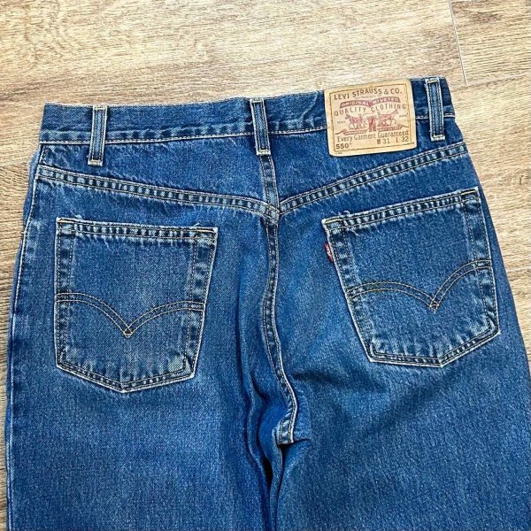 画像4: 【USA製】【ビンテージ】【LEVI'S】【リーバイス550】550【デニムパンツ】【31X32】  (4)