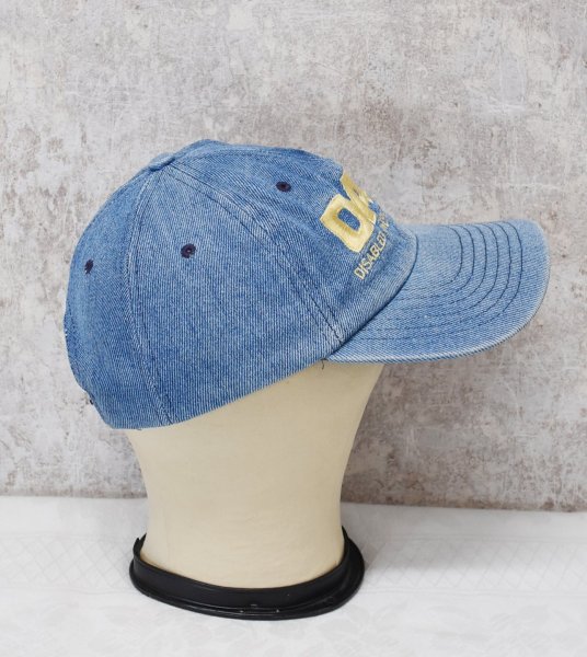 画像4: 【USA製】【DAV】【デニム地】【コットンBBキャップ】サイズフリー   (4)