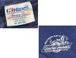 画像2: ∼90's【USA製】【ビンテージ】【HANES】ヘインズ【the charlie daniels】袖プリント付き【紺】【ロンT】【サイズXL】  (2)