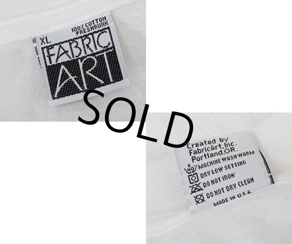 画像2: 90's【USA製】【ビンテージ】【don't say goodbay the wetland's 】白【Tシャツ】【サイズXL】  (2)