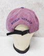 画像5: 【USA製】【New England Cap】【エンジ×グレー】【the endeavour】【WORD VOYAGE】【BBキャップ】   (5)