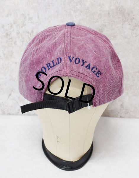 画像5: 【USA製】【New England Cap】【エンジ×グレー】【the endeavour】【WORD VOYAGE】【BBキャップ】   (5)